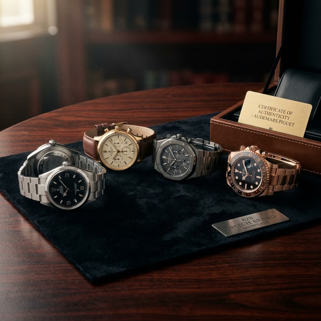 World-Class Luxury Watch Brands Collection Showcase