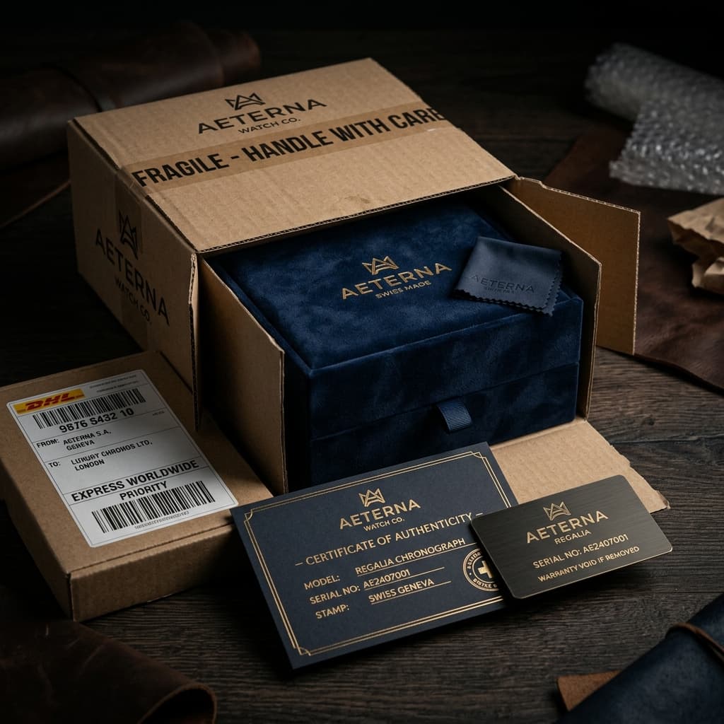 Luxury Watch B2B Express Dropshipping Packaging